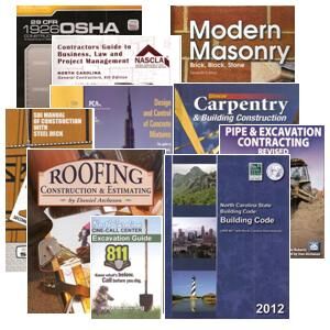 North Carolina Building Contractor Value Book Set